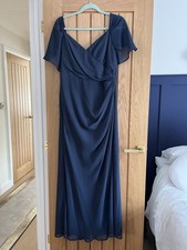 Navy Blue Bridesmaid Dress