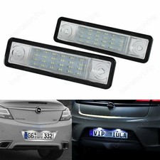 Opel Vauxhall LED Licence
