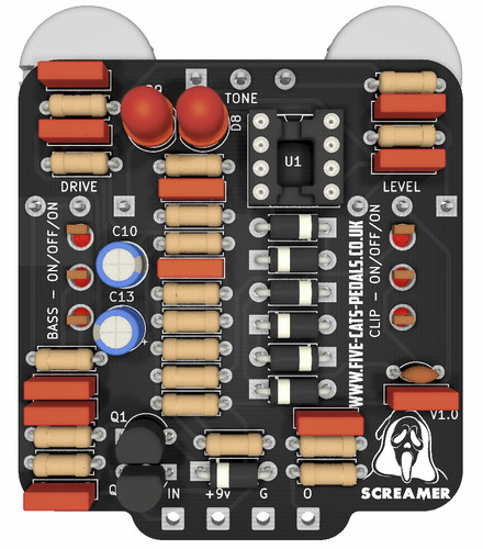 Screamer ts808 ts9 tube - ts9,