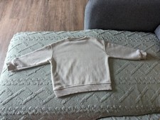 Cream Zara kids tracksuit set age 2-3, used, good condition 