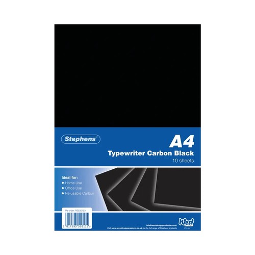 Stephens black typewriter - stephens,