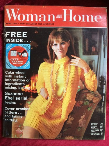 Vintage woman home magazine - woman,