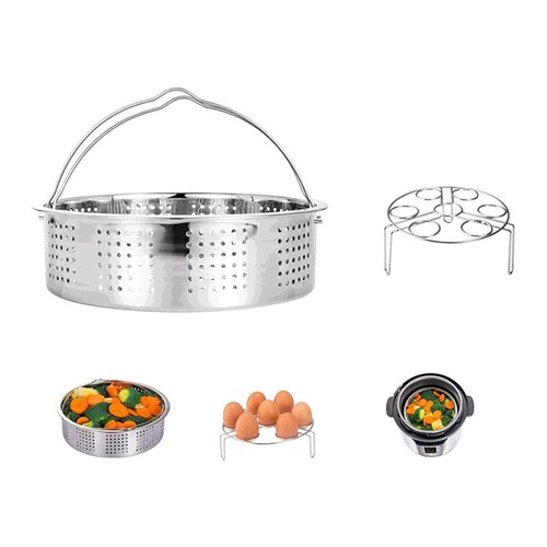 Stainless steel steamer basket - stainless,
