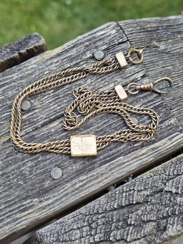 Antique pocket watch chain - antique,