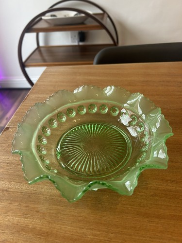 Antique davidson green glass - davidson,