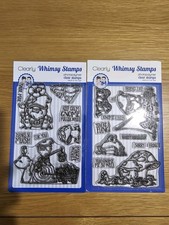 Lot Of 2 Whimsy Stamps Dustin