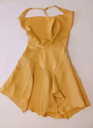 Polly halter cowl neck mini - oh,