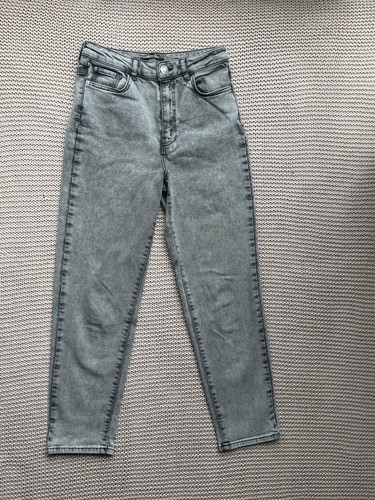 George grey acid wash - george, mom
