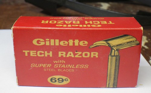 Vintage gillette blue - gillette, blades
