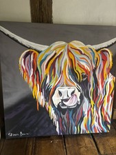 Steven Brown Canvas Angus