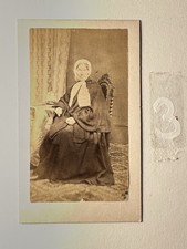 CDV Photo Old Woman London