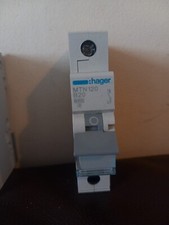 Hager MCB 20 Amp Single Pole