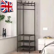 Corner coat stand metal - coat,