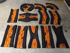 Painted Lava river Set (Warhammer 40k, Dungeons & Dragons, Warhammer Fantasy TOW