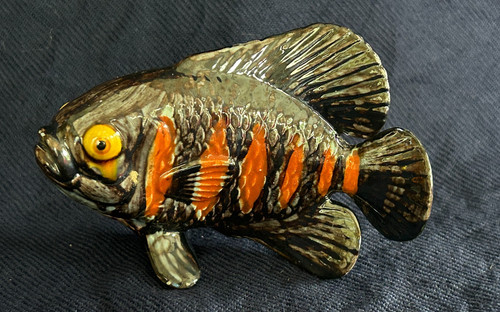 Vintage ceramic tiger oscar - vintage,