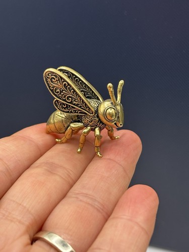Intricate brass bee - intricate, with