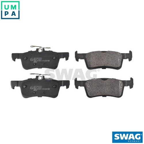 Brake pad set - brake, 10