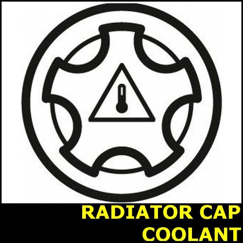 Radiator cap coolant - cap, fits