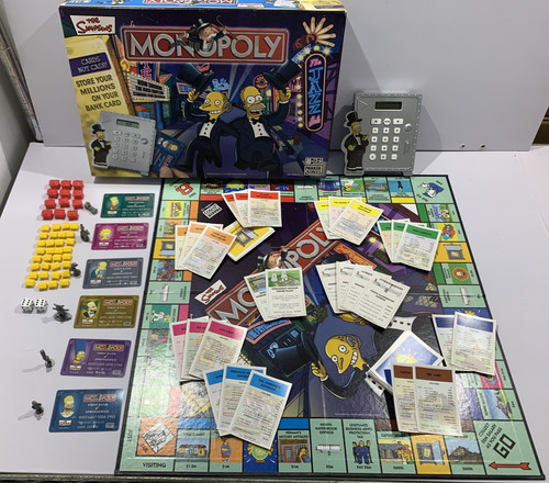Monopoly the simpsons - monopoly,