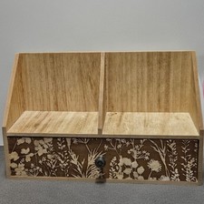 Wooden Rural Floral Letter