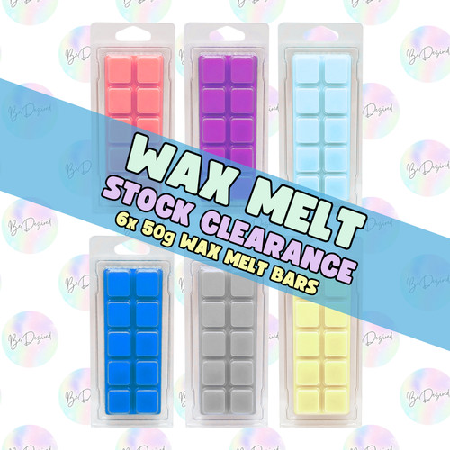 50g wax melts bundle 300g - 50g,