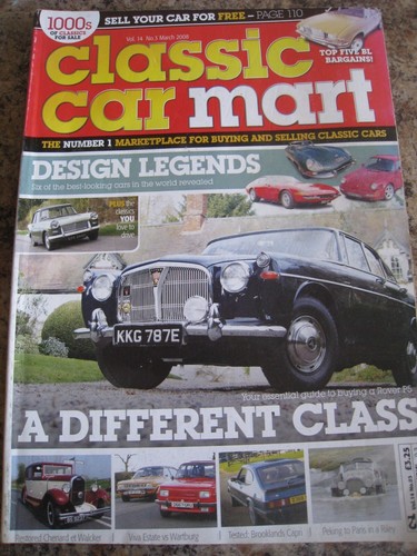 Classic car mart mar 2008 - mar,
