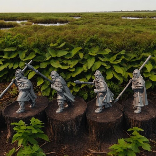 Viking etc warriors with - viking,