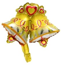 5pcs Mini Bell Air Fill Foil