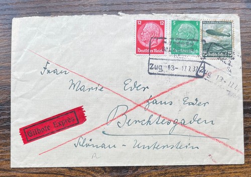 1937 germany express cover - express,