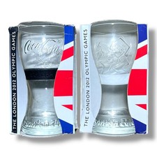 2x McDonalds COCA COLA Glasses