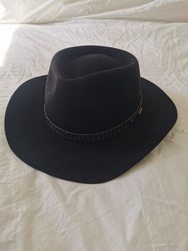 Akubra snowy river pure fur - river,