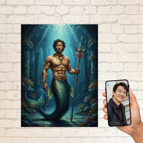 Personalized merman mythical - merman,