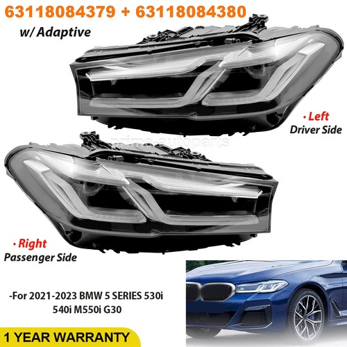 Pair left right headlight - 1,