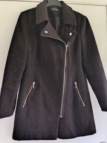 George womens coat black - george,