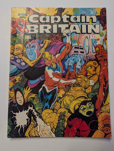 Captain britain comic 6 - britain,