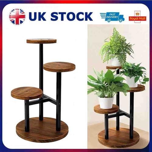Tier wooden plant - 3-tier, display