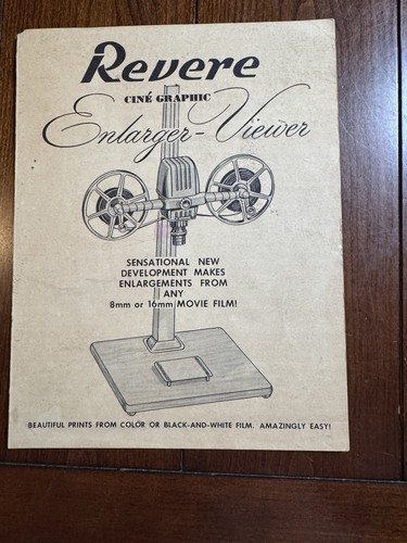 Vintage revere cine - vintage,