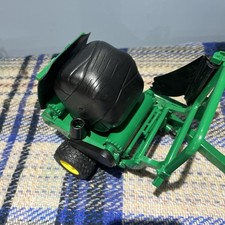 Bruder Toys Pro Series Bale Trailer Transporter with 8 Bales