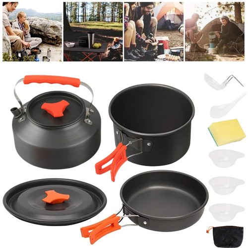 Camping cookware set outdoor - cookware,