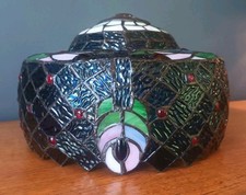 Peacock Tiffany Stained Glass