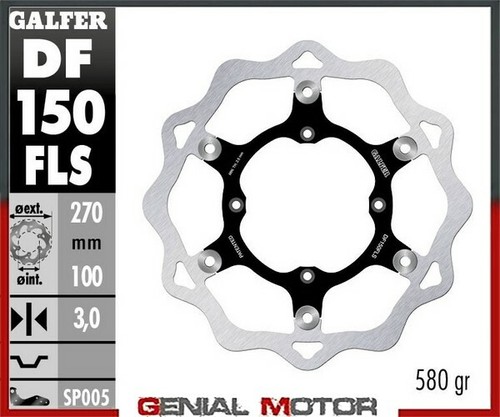 Galfer front brakedisc wave - galfer,