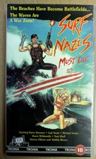 Surf Nazis Must Die VHS Video