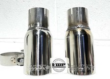 Milltek Sport Exhaust 2x Polished GT80 Tips Pair Only for VW Golf MK5 GTI Ed 30