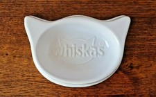 Whiskas Ceramic Cat Biscuit Dish Food Bowl