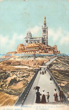 R432870 Marseille N D de la Garde et Passerelle de lAscenseur Imp Moullot