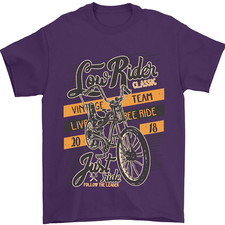 Low Rider Classic Chopper Biker Motorcycle Mens T-Shirt 100% Cotton