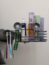 Home Bargains Shower Caddy – Suction Cup with Hook & Soap Holder