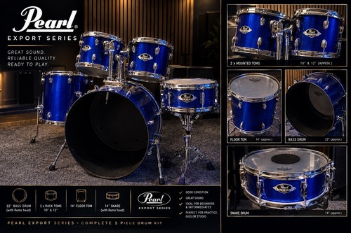 Pearl export blue - blue, ✅