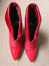 Fornarina Red Heel Folded UK4