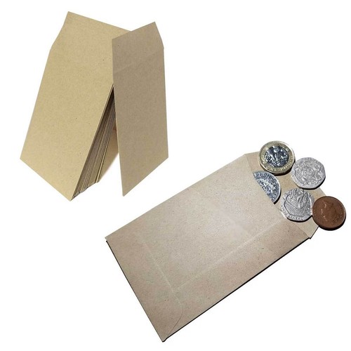 Small brown envelopes manilla - brown,